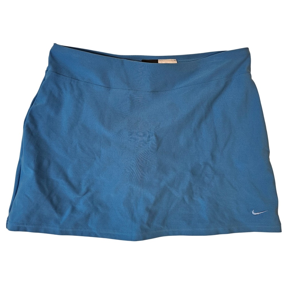 Nike Dri-FIT Womens Blue Athletic Tennis Golf Skort Medium M 8-10 RN56323